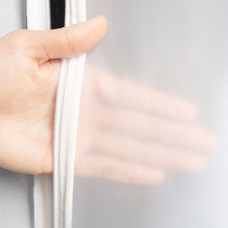 Kodumajapidamises kasutatava põranda riidepuu läbipaistvast plastist tolmukindel kate suure mahutavusega rippuv tüüp riided mantel tolmukate riidest kodutarbed