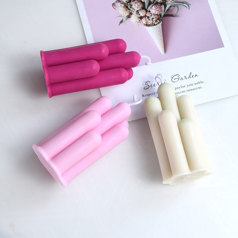 Γεωμετρική αφηρημένη φόρμα σιλικόνης κεριών Χειροποίητα κεριά καλουπιών σιλικόνης Diy κεριά κατασκευής προμήθειες Χονδρική φόρμα καλουπιών σιλικόνης