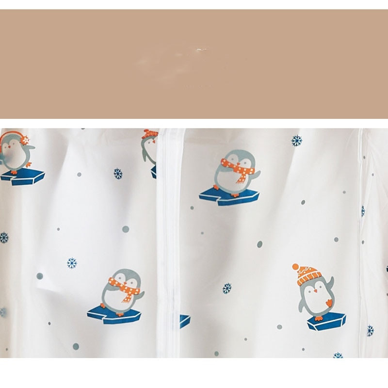 S/L rippuv 3D riiete tolmukate PEVA suure mahutavusega riidekohver Riidekapp Korraldaja mantel sulejope Tolmukindlad hoiukotid 1