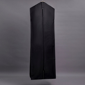 Αναπνεύσιμο μεγάλο νυφικό πτυσσόμενη τσάντα ενδυμάτων Φορητά καλύμματα σκόνης με εξαιρετικά φαρδύ κάλυμμα για μακρύ φουσκωτό φόρεμα εκτύπωσης ΛΟΓΟΤΥΠΟ
