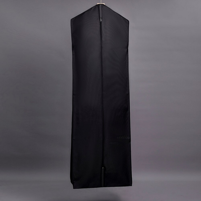 Rochie de mireasa mare respirabila Geanta de imbracaminte pliabila Huse portabile de praf cu guse foarte late pentru rochie lungă umflată LOGO imprimat