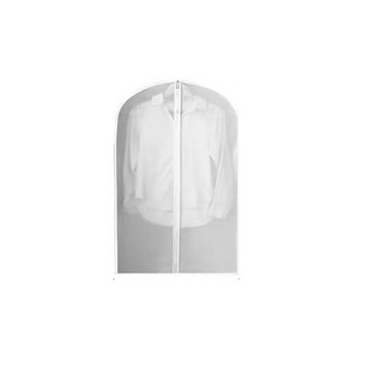 Απλή τσάντα σκόνης 5 τμχ/σετ ρούχων Κρεμαστό κάλυμμα σκόνης οικιακά ρούχα Διαφανές κάλυμμα παλτό Κάλυμμα κοστουμιού Κρεμαστή τσέπη