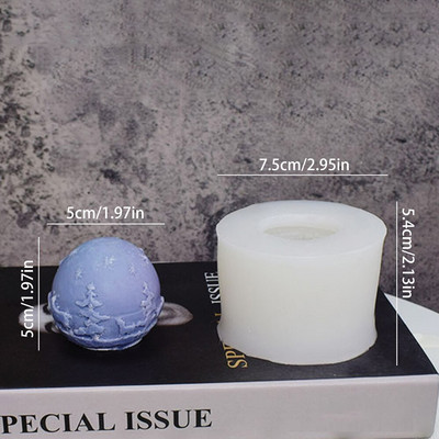 Jõuluhirvede silikoonküünla vorm DIY käsitsi valmistatud seep, savivaigust käsitöö, vormide valmistamine kodukaunistuste kaunistused 2022 uus