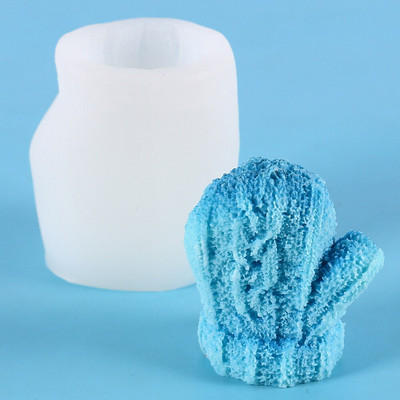 Villane palli sõlm silikoonvorm isetegemine 3D aroomiteraapia küünalde vormi krohv Tilk liim hallituskübar Kindad koogi kaunistus