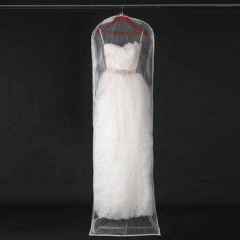 Εξαιρετικά μεγάλο ένδυμα νυφικό φόρεμα μακριά ρούχα Προστατευτική θήκη για νυφικό Κάλυμμα σκόνης καλύμματα τσάντα αποθήκευσης για νυφικά