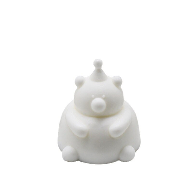 Χαριτωμένο κερί αρκουδάκι Καλούπι σιλικόνης DIY Σαπούνι Aromath Φτιάξτε στολίδι για κέικ σοκολάτας Καλούπια ψησίματος Διακόσμηση σπιτιού Handmde Festival Gifts