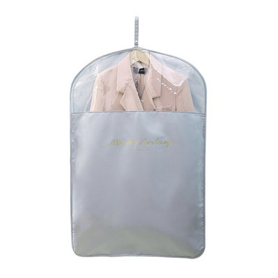 Απλά ρούχα κρεμαστά καλύμματα σκόνης από λεκέδες Τσάντα ενδυμάτων Ντουλάπα Ρούχα Κάλυμμα σκόνης Παλτό Κοστούμι αποθήκευσης τσάντα ντουλάπα Organizer