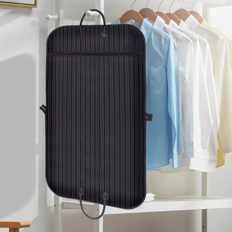 Oxfordi riidest triibulised riided tolmukaitse kleit rõivakaitse ümbris tolmukindel ülikonnakott All Seasons universaalne