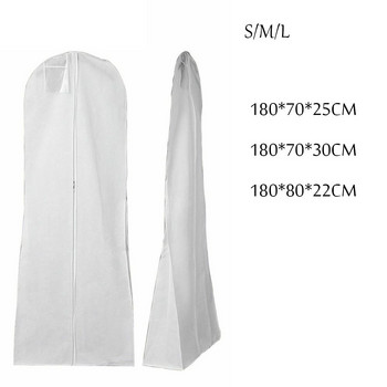 Εξαιρετικά μικρό ένδυμα νυφικό φόρεμα μακριά ρούχα Προστατευτική θήκη Κάλυμμα νυφικού Καλύμματα τσάντα αποθήκευσης Κάλυμμα ενδύματος