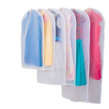 Κρεμαστό κάλυμμα για τη σκόνη Φόρεμα Κοστούμι Παλτό Θήκη αποθήκευσης Τσάντα Οργανωτή Ντουλάπα Φόρεμα Ρούχα Κρεμαστό Κάλυμμα για τη σκόνη
