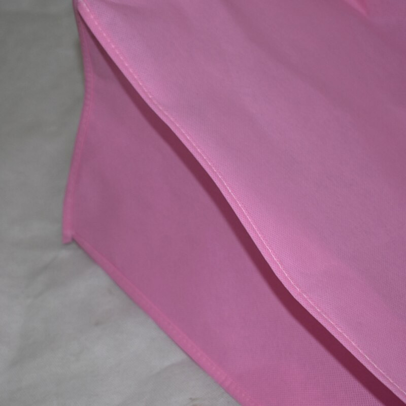 Ροζ κάλυμμα τσάντας αποθήκευσης Θήκη προστασίας ρούχων για νυφικό ένδυμα βραδινό φόρεμα Τσάντες σκόνης αποθήκευσης ταξιδιού Καλύμματα σκόνης