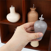 Veinipudel Loovvaas Küünal Silikoonvorm Kipsvorm Nikerdamine Kunst Aroomiteraapia Krohv Kodukaunistamisvorm Pulmakingitus