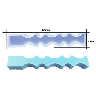 3D Geometric Big Arch Aromatherapy Mold Form Candle Molds Handmade Diy Candle Making Kit Forms Resin Mold Arts