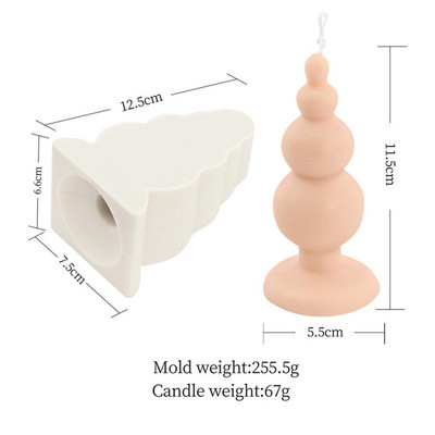 Γεωμετρική φόρμα κατασκευής κεριών σιλικόνης 3D Dollar Euro Tree epoxy Cake Χειροποίητη φόρμα φόρμας χειροτεχνίας DIY για κεριά διακόσμηση σπιτιού