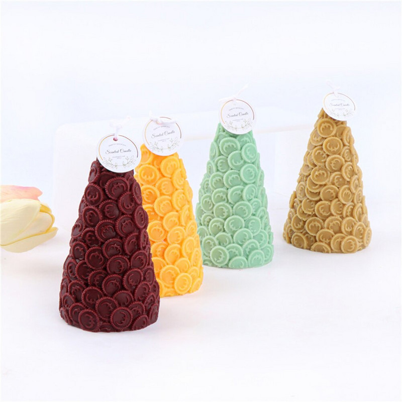 Γεωμετρική φόρμα κατασκευής κεριών σιλικόνης 3D Dollar Euro Tree epoxy Cake Χειροποίητη φόρμα φόρμας χειροτεχνίας DIY για κεριά διακόσμηση σπιτιού