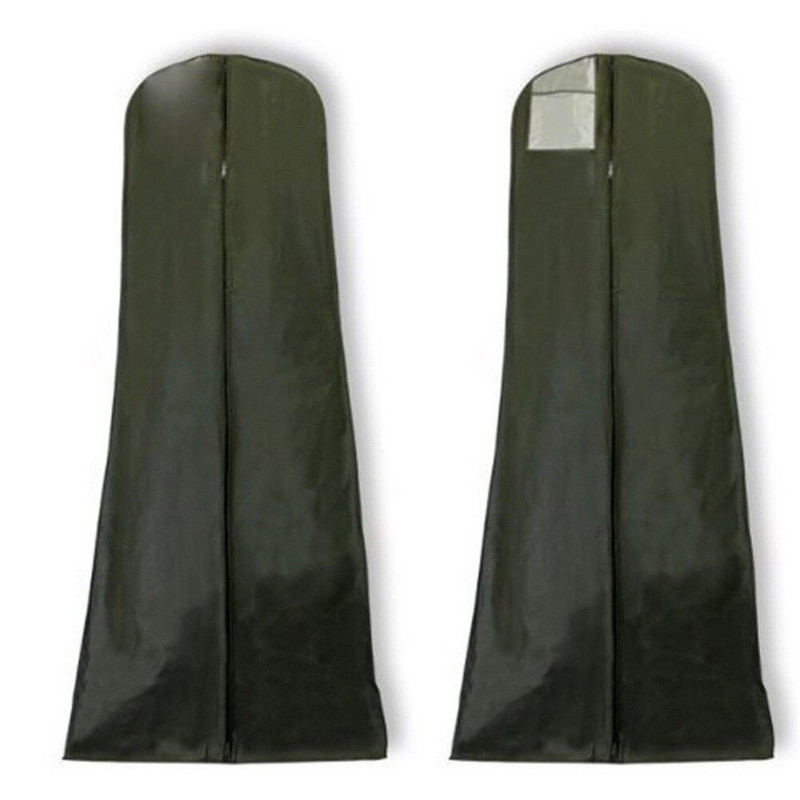 Rõivas pulmakleidi ümbris Riided Paks lausriidest tolmukindel kate Organiseerija riputuskott pruutkleidi hoidmiseks koti kaitse