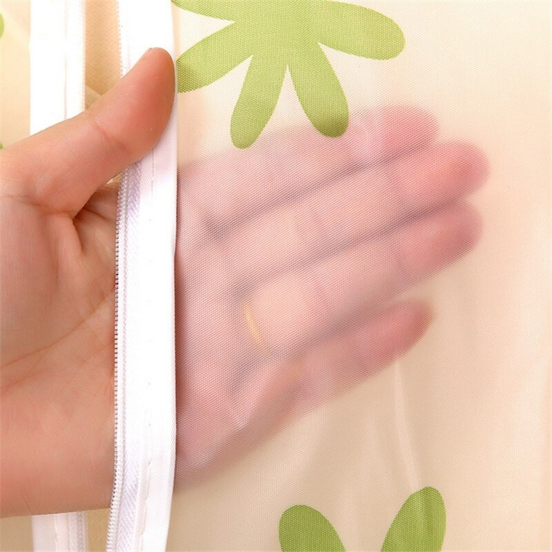 Ülikonna kate Rippuv Tolmukindel tõmblukuga hoiukotid Kodukleit Mantel Rõivaste Kaitsme Riidepuu Reisikandja Tolmukoti kattekotti