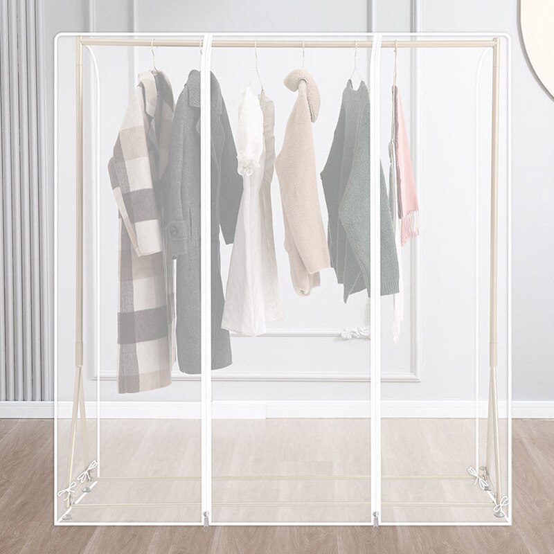 Põrand Riidepuu riidepuu Tolmuülikond Hoiukott Ühiselamu tarvikud Kate Magamistoa kuivatusrest Tolmukate Riidest läbipaistev mantel