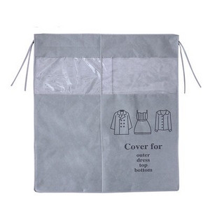 1 τεμ. Ντουλάπα Κάλυμμα για τη σκόνη Μη υφαντό Ρούχα Κρεμαστό Τσάντα ενδυμάτων για Αποθήκευση Ρούχων Κρεμαστό κοστούμι Dust Jacket