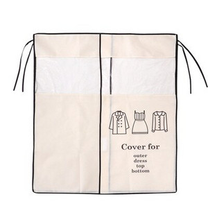 1 τεμ. Ντουλάπα Κάλυμμα για τη σκόνη Μη υφαντό Ρούχα Κρεμαστό Τσάντα ενδυμάτων για Αποθήκευση Ρούχων Κρεμαστό κοστούμι Dust Jacket