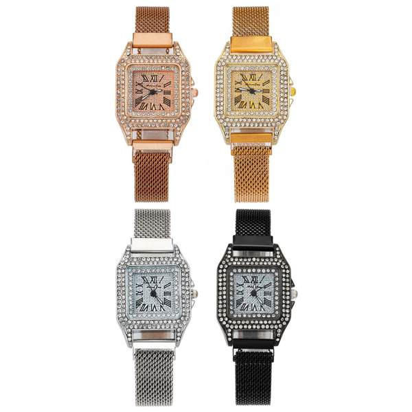 Dámske hodinky s ozdobnými kameňmi