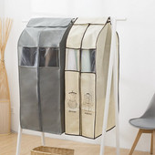 Παλτό Dustproof Τσάντα Ντουλάπα Κοστούμι Τσάντες αποθήκευσης Ρούχα Organizer Κάλυμμα Dust Cover Ντουλάπα Ρούχα Κρεμαστά για προστατευτικό αποθήκευσης