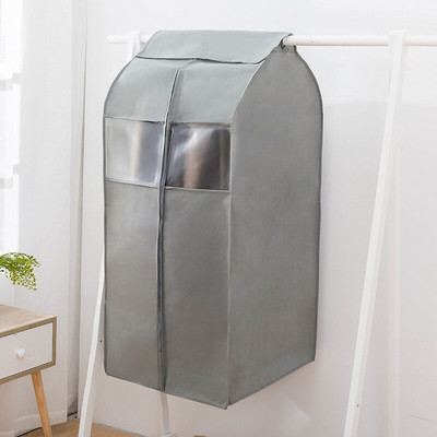 Παλτό Dustproof Τσάντα Ντουλάπα Κοστούμι Τσάντες αποθήκευσης Ρούχα Organizer Κάλυμμα Dust Cover Ντουλάπα Ρούχα Κρεμαστά για προστατευτικό αποθήκευσης