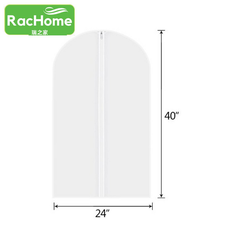 2 бр. 40 инча висяща чанта за дрехи, костюм за дрехи, палто, прахоуловител, домашна чанта за съхранение, прахоустойчив калъф за костюм, висящи чанти за дрехи