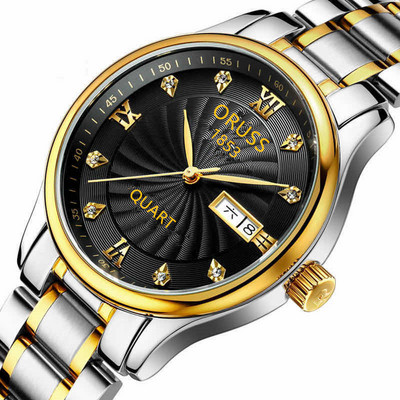 Νέο μοντέλο γυναικείο ρολόι με μεταλλικό κούμπωμα - αδιάβροχο