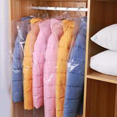 10 komada prozirne podebljane odjeće Vreća otporna na prašinu Kućanska odjeća Vreća za pohranu otporna na vlagu Kućne dnevne potrepštine