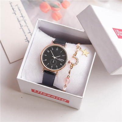 Γυναικείο καθημερινό ρολόι - με στρογγυλό σχήμα