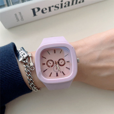 Casual γυναικείο ρολόι με τετράγωνο σχήμα