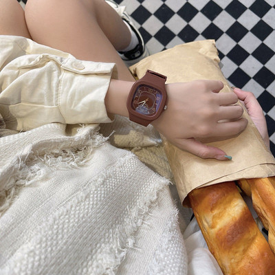 Casual γυναικείο ρολόι με τετράγωνο σχήμα