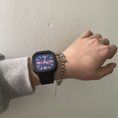 Casual γυναικείο ρολόι με τετράγωνο σχήμα