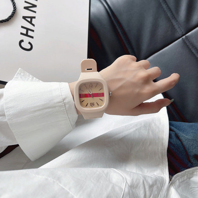 Casual γυναικείο ρολόι με τετράγωνο σχήμα