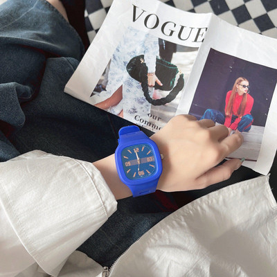 Casual γυναικείο ρολόι με τετράγωνο σχήμα