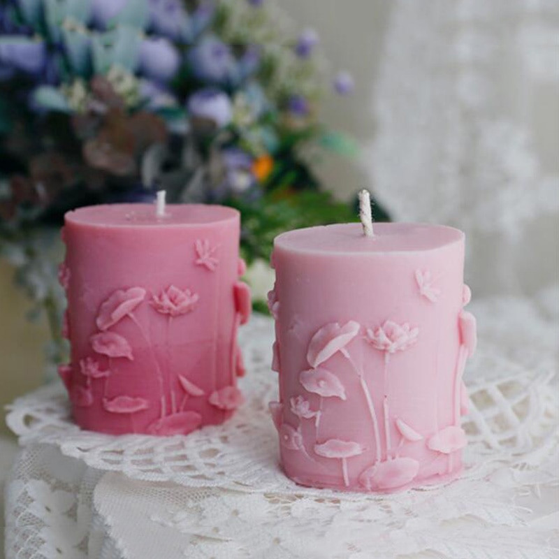 Καλούπι σιλικόνης Angel Dragonfly Lotus Relief για DIY Χειροποίητο κερί Aromatherapy Γύψινα στολίδια Καλούπι σαπουνιού Χειροτεχνία