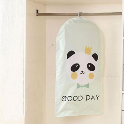 Husă de praf din țesătură Peva de desene animate, rezistentă la apă, cu fermoar, pentru haine, haine, jachetă, tricou, haină, costum