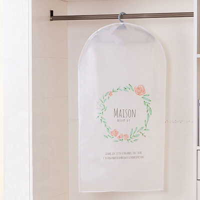 Husă de praf din țesătură Peva de desene animate, rezistentă la apă, cu fermoar, pentru haine, haine, jachetă, tricou, haină, costum