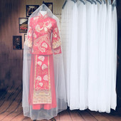 Μήκος 200 εκ. Μαλακό τούλι Νυφικά Κάλυμμα σκόνης Αναπνεύσιμο ένδυμα Καλύμματα νυφικής φόρεμα Διχτυωτό νήμα μακριά φορέματα προστατευτική θήκη