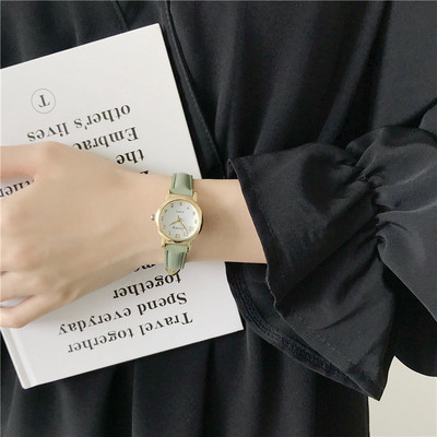 Γυναικείο ρολόι με δερμάτινο λουράκι - πολλά χρώματα