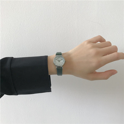 Γυναικείο ρολόι με δερμάτινο λουράκι - πολλά χρώματα