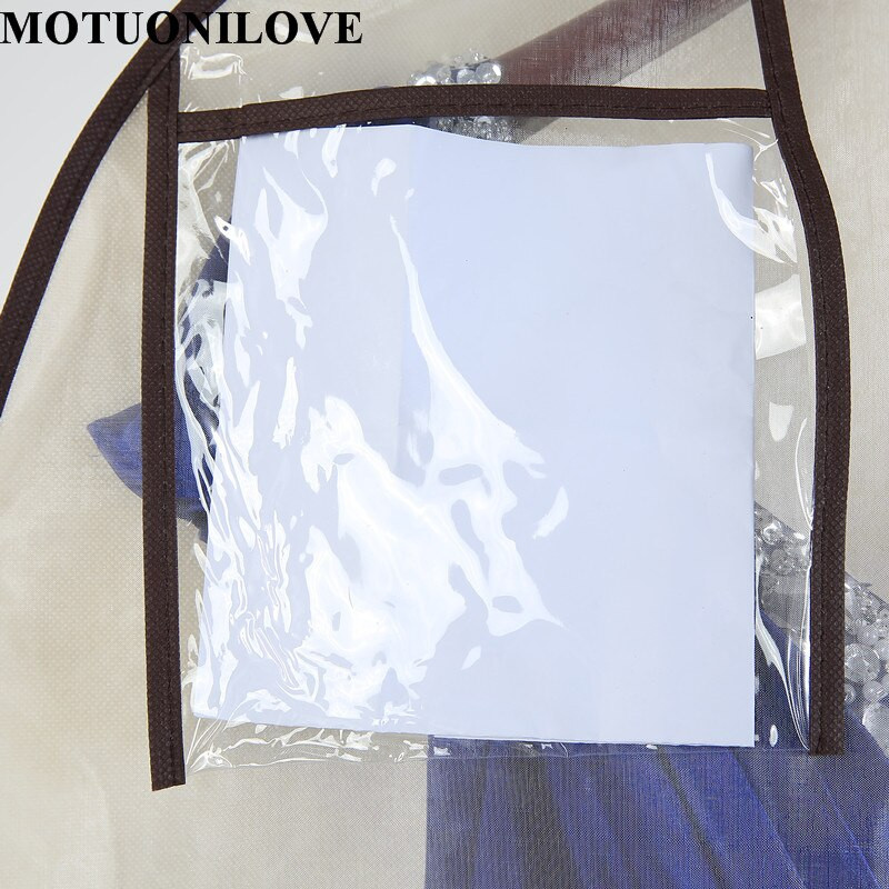 Prozirna visokokvalitetna organza i netkani materijal za vjenčanicu Navlaka za prašinu Prozračna, otporna na prašinu, Vreće za pohranu Show Print LOGO