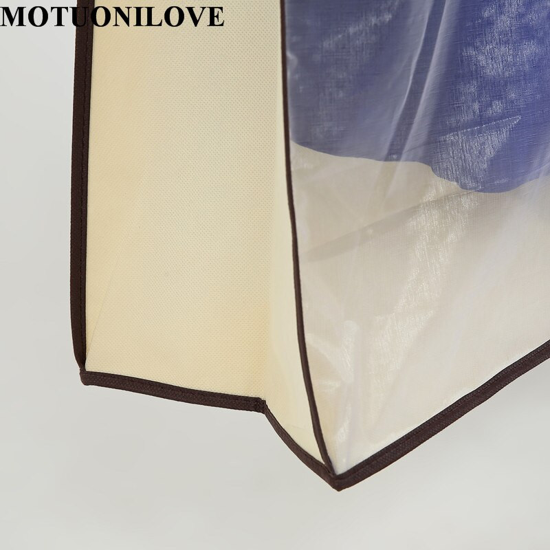 Prozirna visokokvalitetna organza i netkani materijal za vjenčanicu Navlaka za prašinu Prozračna, otporna na prašinu, Vreće za pohranu Show Print LOGO