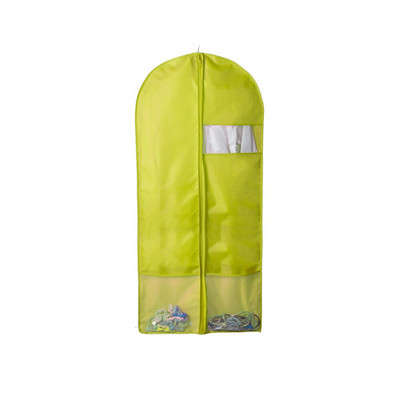 4 Χρώματα PVC Plus Size Ρούχα Παλτό Κοστούμι Αδιάβροχη Αποθήκευση Τετράγωνη θήκη τσάντας με προστατευτικό φερμουάρ Ντουλάπα κρεμαστές τσάντες αποθήκευσης