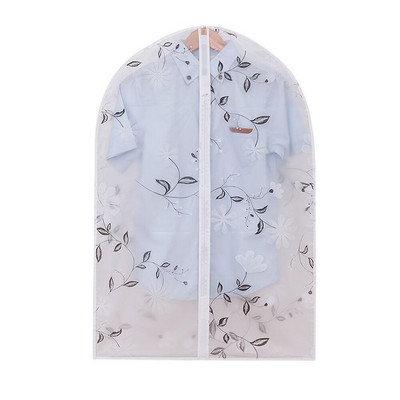 Závesný kryt na oblečenie, odev, šaty, obleky, kabáty, úložné vrecká, 100% priehľadný šatníkový umývateľný obal na oblečenie