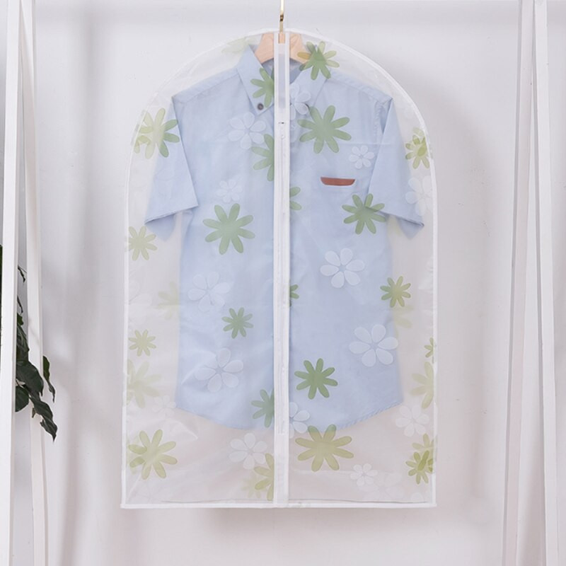 Závesný kryt na oblečenie, odev, šaty, obleky, kabáty, úložné vrecká, 100% priehľadný šatníkový umývateľný obal na oblečenie