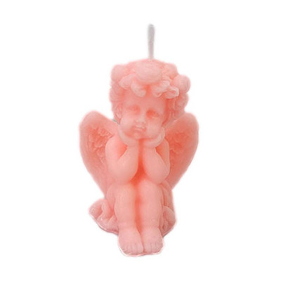 3D anđeo mirisna svijeća Aromaterapijska gipsana svijeća Rođendanska svadba Banket Suveniri za kupce Poklon Dekoracija doma