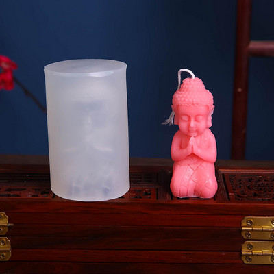 Budin kalup za svijeće Kineski stil Budistička kultura Tematski kalupi Ljudsko tijelo Religijska figura Kalup od gipsane smole Pokloni za uređenje doma