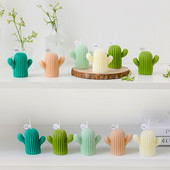 Καλούπι σιλικόνης κάκτου DIY Εποξειδική ρητίνη Κερί Καλούπι Αρωματοθεραπείας Κερί Καλούπια Κεριού Πηλός Γύψινο καλούπι χειροτεχνίας Διακόσμηση σπιτιού